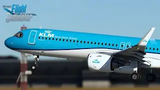MSFS | FSLABS A321NEO | SMOOTH Amsterdam Landing