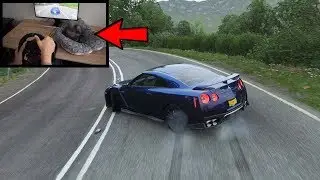 Forza Horizon 4 Nissan GTR 2017 (Logitech G29 steering wheel) gameplay