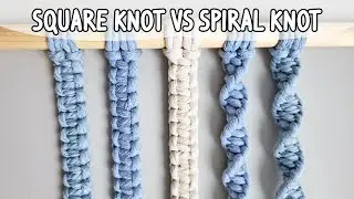Spiral Knots & Square Knots | How to Measure & Add Cord