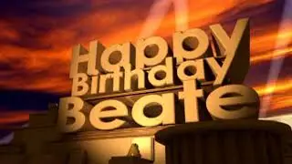 Happy Birthday Beate