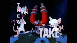 Pinky and The Brain 1995 Intro HD 1080 (AI Upscale)