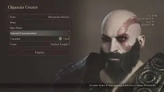 Dragon's Dogma 2 - Kratos (God of War) Character Creation