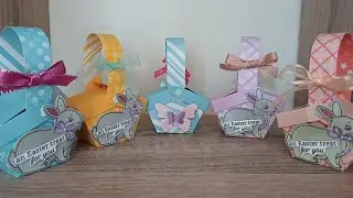mini Easter picnic baskets