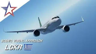 MSFS 2020 | Scenic Visual Approach into LGKR | FBW A32NX