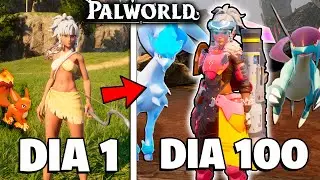 I SPENT 100 DAYS IN PALWORLD - THE MOVIE (COMPLETE)