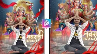 Dashara Puja Photo Editing || Durga Puja Photo Editing || Abhishek Edit || Navratri Photo Editing