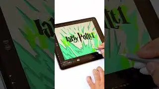 App: @Callipeg Harry Potter animation with ipad pro #callipeg #ipadanimation