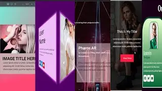 Top elementor hover effects || Elementor card hover effects templates