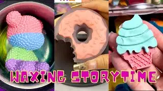 🌈✨ Satisfying Waxing Storytime ✨😲 