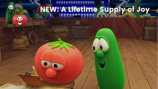 NEW The VeggieTales Show Episode: A Lifetime Supply of Joy | Larry And Junior Fight