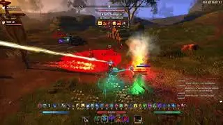 NEW WARDEN BUILD GAMEPLAY TEASER ❄ EPIC SCROLL FIGHT! ❄ ESO Gold Road DragooX