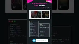 How To Create a Stunning Flexbox Image Cards with CSS ONLY | Expandable Image Card | NO JAVASCRIPT !