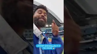 AP DHILLON THROWS FIRST PITCH AT TORONTO BLUE JAYS GAME 