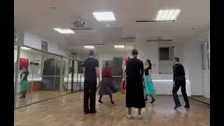 Баварская кадриль, фигура 3 (учебное видео с класса). Сообщество танцоров Assemblés (Ассамбле).