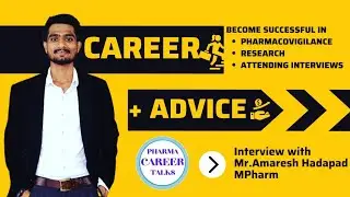 Pharmacy Career Growth |Interview | Research | Job Salary | Pharma career talks Ep : 2