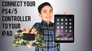 FortNite | How to connect your iPad or iPhone to PS4 controller! - Playing Fortnite
