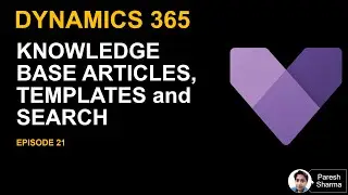 EP21 Knowledge Base Article and Article Templates