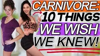 10 Things WE Wish We Knew about the Carnivore Diet | Healing Lyme, Hashimoto, C-Diff, Gut ft Rebekah
