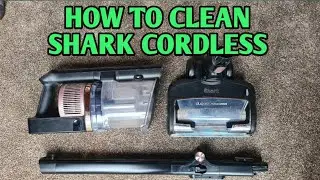 how to clean shark cordless vacuum Shark iz300uk duoclean