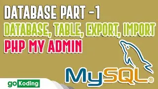 Belajar Mengelola Database di Localhost PHP MyAdmin