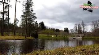 Пушкинские горы Остров уединения с Михайловское Timelapse час к 40 сек