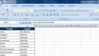 Video aula de Excel em português - Função PROCV ( VLOOKUP) (HD)