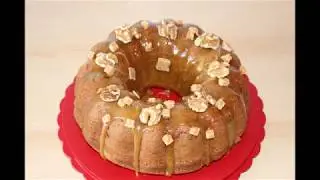 ореховый кекс с яблоками и карамелью/термомикс/Apfel Karamel Kuchen TM5