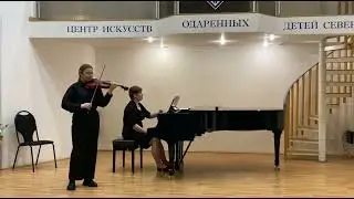 Евдокимова Юлия Межд. муз. конкурс С. В. Рахманинова Ш. Берио Балетные сцены стр. симф. инстр, II гр