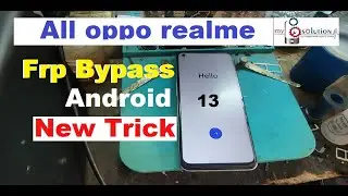 All Oppo Realme Android 13 Latest security  Frp Bypass | My Mobile Solution