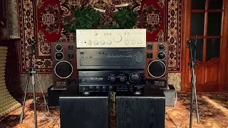 СРАВНЕНИЕ УСИЛКОВ Onkyo INTEGRA A-808 / Yamaha A-1020 / Pioneer A-757 Mark2 на Radiotehnika S-90