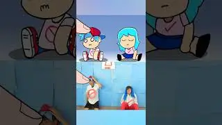 FRIDAY NIGHT FUNKIN WITH ZERO BUDGET! 😂 ANIME CHIBI FNF vs  FINGER! 