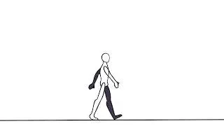 Uni Year 1 Project 4: Human Walk Cycle