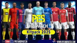 PES 2013 HD Patch 2024 - New Season 2025 Kits Pack v1