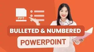 How to Add Bullets and Numbered List in PowerPoint