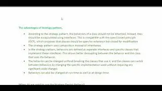 Strategy Design Pattern - Behavioral Design Pattern