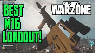 BEST M16 LOADOUT IN WARZONE! 2-3 Burst Kills!!