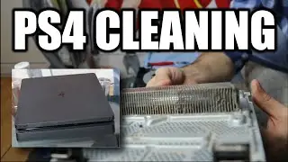 DIY PlayStation 4 SLIM Cleaning | How to Fix PS4 Loud Fan (Model CUH-22166B)