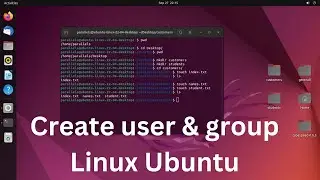 How to create user & group in linux 2022 | Ubuntu