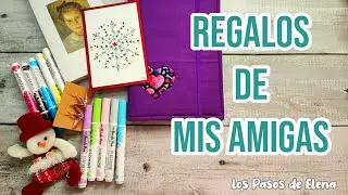 REGALOS de MIS AMIGAS🎁🎅🌲 GIFTS #regalos #amigas #gifts #art