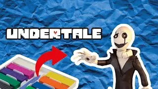 Лепим В.Д. Гастера |W.D. Gaster| 🖤UNDERTALE🖤 скрытого персонажа игры из пластилина |Лепка ОВ|LEPKAOV