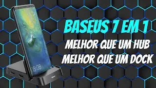 Baseus 7 em 1 Melhor que um Hub, Melhor que um Dock