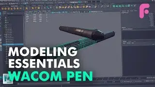 Modeling Essentials: Modeling a Wacom Pen