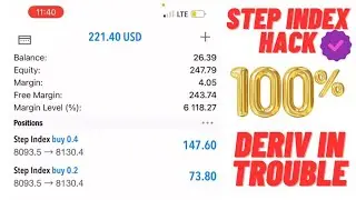 You must make money trading step Index like this… Step Index hack