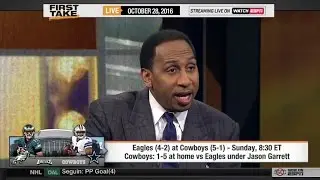 Stephen A. Smith On Dallas Cowboys Dak Prescott vs. Eagles