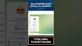 WEWANTYOU TELEGRAM KANAL FAOLIYATI HAQIDA
