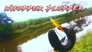 Test umpan casting terbaru|| Whopper plopper|| jump frog|| Soft frog