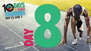 Day 8 | 10 Days of Slack Training | Reminder: You can save messages