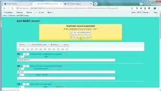How to Adding a New Books in Koha Cataloging | Lib Power Tech