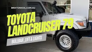 Ultimate LandCruiser 79 Series Upgrade | EFS Escape Bar & Lightbar Showcase!