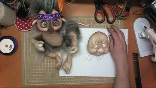 Ежик из чулка . День третий